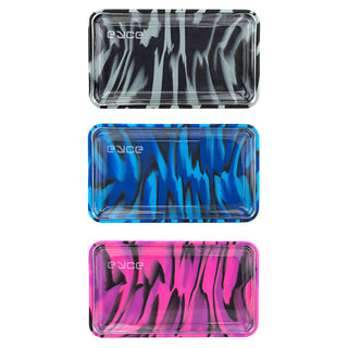 Eyce 2 In 1 Silicone And Glass Rolling Tray