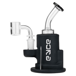 Eyce Spark Silicone And Glass Rig Black