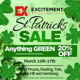 St. Patrick's Weekend Sale