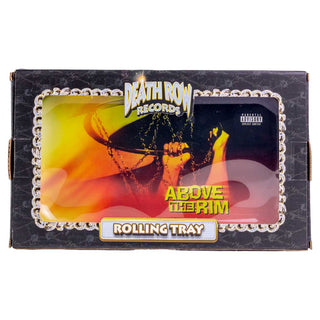 Death Row Records Medium 10" x 6" Metal Rolling Tray - Above The Rim