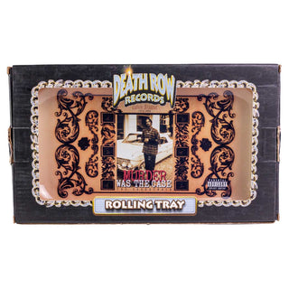 Death Row Records Medium 10" x 6" Metal Rolling Tray - Murder Was The Case