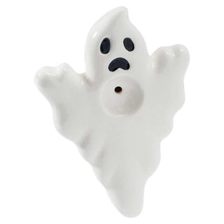 Wacky Bowlz Ghost 4" Ceramic Hand Pipe