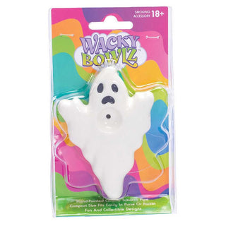 Wacky Bowlz Ghost 4" Ceramic Hand Pipe