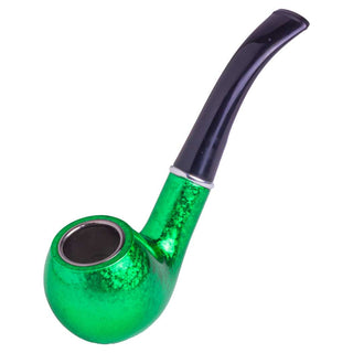 Fujima Rainbow Finish 5" Sherlock Hand Pipe - Assorted
