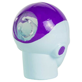 Dabtized Bomb Ass Head Fireza 3.5" Glass Hand Pipe - Assorted