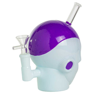 Dabtized Bomb Ass Head Fireza 5" Glass Water Pipe - Assorted