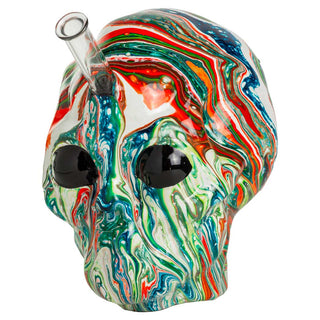 Dabtized Bomb Ass Head E.T.H.C 5" Glass Water Pipe - Assorted