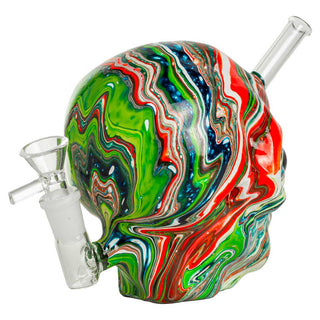 Dabtized Bomb Ass Head E.T.H.C 5" Glass Water Pipe - Assorted