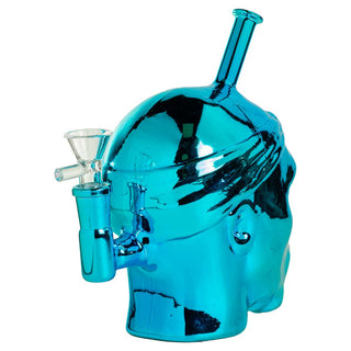 Dabtized Bomb Ass Head Pac 5" Glass Water Pipe - Assorted