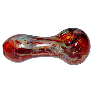 13 Glass Fumed Spoon Hand Pipe - Assorted