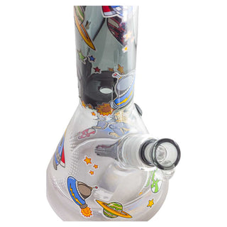 12" Character Beaker Heavy Glass Water Pipe - Assorted