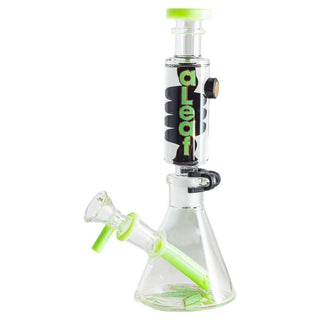 aLeaf 8" Glycerine Coil Head Mini Beaker Water Pipe - Assorted