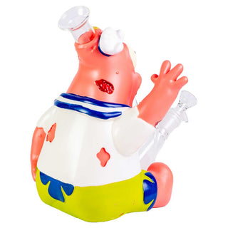 Zombie Cartoon Starfish 9" Silicone Waterpipe