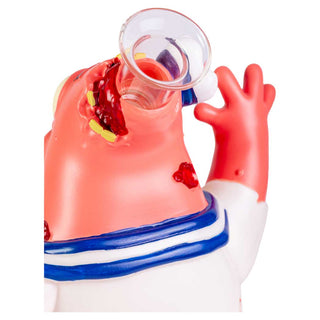 Zombie Cartoon Starfish 9" Silicone Waterpipe