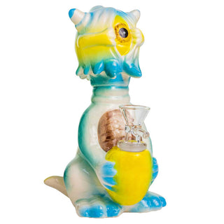 Ceramic Cyclops Design 7" Fantasy Ceramic Water Pipe