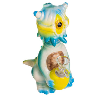 Ceramic Cyclops Design 7" Fantasy Ceramic Water Pipe