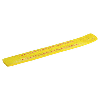 Wood 10" Incense Burner - Assorted Colors