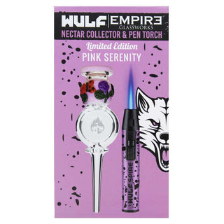 WULF x EMPIRE Glassworks 3.5" Honey Straw & Pen Torch Kit