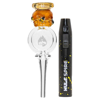 WULF x EMPIRE Glassworks 3.5" Honey Straw & Pen Torch Kit