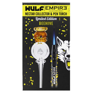 WULF x EMPIRE Glassworks 3.5" Honey Straw & Pen Torch Kit