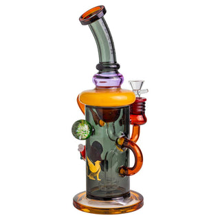 GRYFN Koi Recycler 11.5" Glass Water Pipe