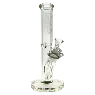 Thick Ass Glass 12" 44x6mm WigWag Straight Water Pipe