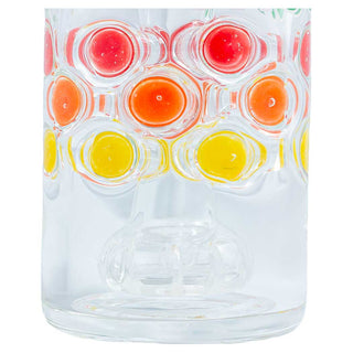 Cheech Multicolor Bubbles 4.5" 45° Honeycomb Perc Ash Catcher