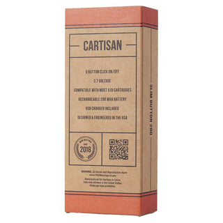 Cartisan Slim Button 280mAh Battery