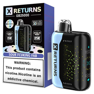 X Returns GB25000 25,000 Puffs Disposable