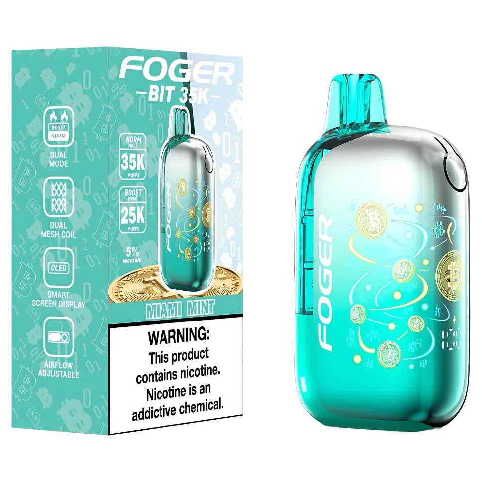 why does foger vape have bitcoin Foger BIT 35K Disposable – Excitement Smokin PA