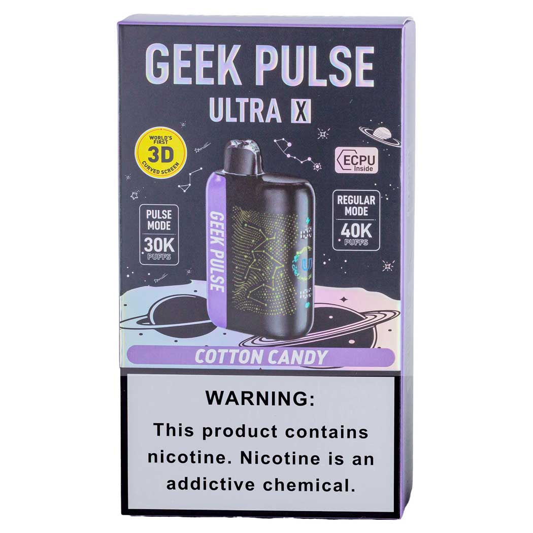 Purple Geek Bar X Geek Bar Pulse Ultra X 40K Dual Mode 5% Nicotine Disposable Excitement Purple Geek Bar X Geek Bar Pulse Ultra X 40K Dual Mode 5% Nicotine Disposable Excitement