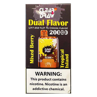 Clear Draw 20K Dual Flavor Disposable
