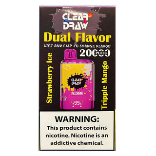 Clear Draw 20K Dual Flavor Disposable