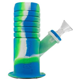 Waxmaid 8.5" Springer Mini Collapsible Silicone Water Pipe