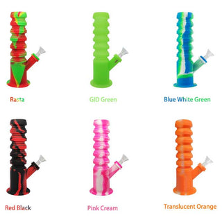 Waxmaid 8.5" Springer Mini Collapsible Silicone Water Pipe