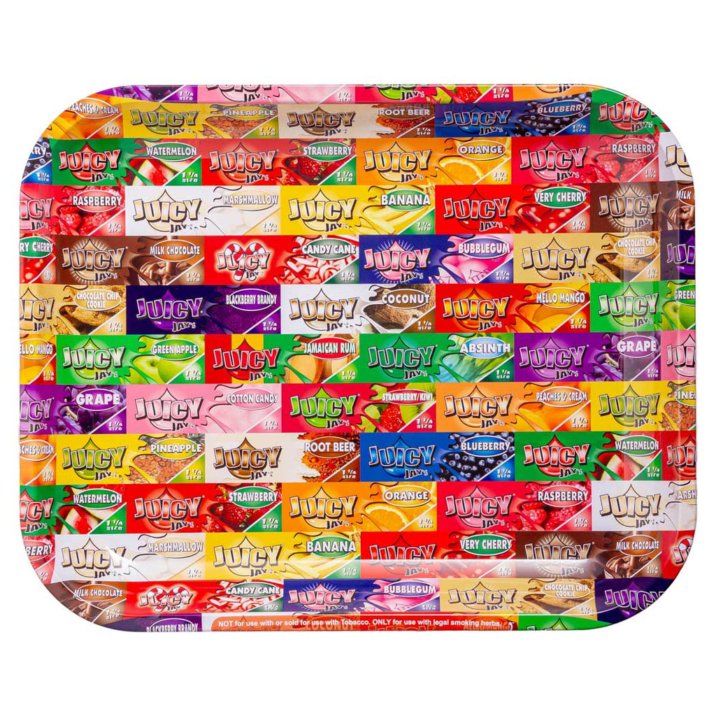 Juicy Jay's Metal Rolling Tray – Excitement Smokin PA