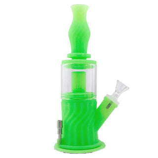 Waxmaid 4-in-1 Double Percolator Water Pipe