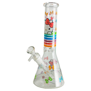 Hbking Glass 10" Character Beaker Glass Water Pipe - Assorted