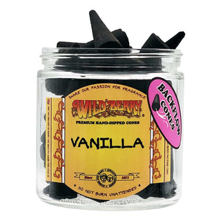 Wildberry Backflow Incense Cones - 25 Pack