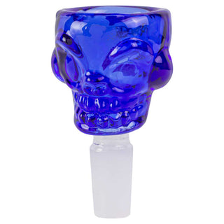 APEX Skull Glass 14mm Joint Water Pipe Slide - Assorted