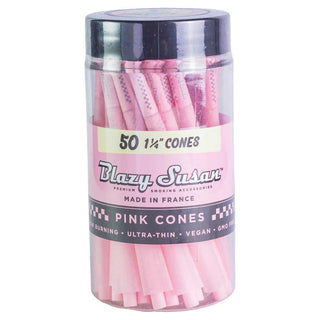 Blazy Susan Pink Cones 1 1/4 50 Count Jar