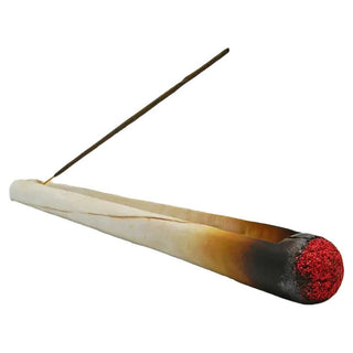 Burning Cigarette Incense Burner 5.5"