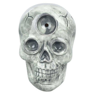 Wacky Bowlz Skull 3.5" Ceramic Hand Pipe