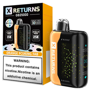 X Returns GB25000 25,000 Puffs Disposable