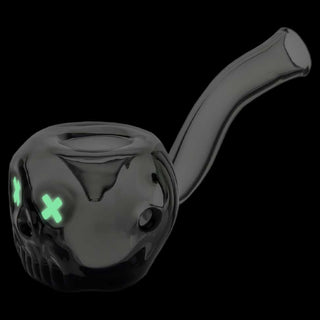 MJ Arsenal Skullock 3" Glow-in-the-Dark Spoon Pipe