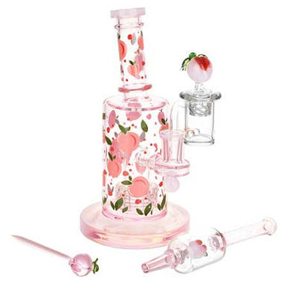 Pulsar Fruit Series Peaches & Cream Dab Rig Duo Set