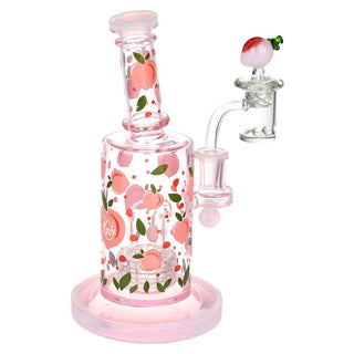 Pulsar Fruit Series Peaches & Cream Dab Rig Duo Set