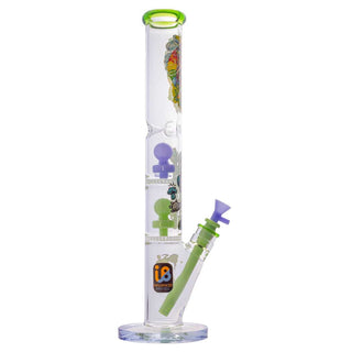 Linda Biggs x Nicky Davis Limited Edition 18" Straight Water Pipe