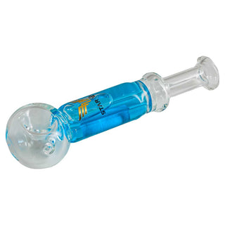 Star Wing Glycerine-Filled 5" Spoon Hand Pipe - Assorted