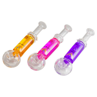 Star Wing Glycerine-Filled 5" Spoon Hand Pipe - Assorted